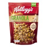 KELLOGG'S Granola Beyaz Çikolatali & Antep Fıstıklı 300 gr x 12 Adet,%46 Yulaf, Lif Kaynağı, Antioksidan İçerir, Kahvaltılık Gevrek, Müsli