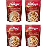 Kellogg's Granola Çikolata Parçacıklı ve Fındıklı 340 gr x 4 Adet