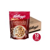 Kellogg's Granola Çikolata Parçacıklı Ve Fındıklı 340gr X10 Adet,%44 Yulaf Ezmesi,lif Kaynağı,kahvaltılık
