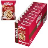 Kellogg's Granola Çikolata Parçacıklı ve Fındıklı 60 Gr x10 Adet,% 45 Yulaf içerir,Lif Kaynağı,%11 Belçika Çikolata Parçaları,Antioksidan içerir,Kahvaltılık Gevrek,Müsli,Atıştırmalık