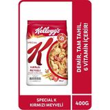 Kellogg's Special K Kırmızı Meyveli Kahvaltılık Tam Buğday Ve Pirinç Gevreği 400 Gr,Tam Tahıllı