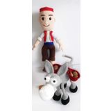 Keloğlan ve Eşeği Takımı Amigurumi Organik Oyuncak