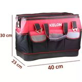 Kelon Reflektör Kumaşlı , Kırılmaz Tabanlı Katlanır Bez Takım Çantası