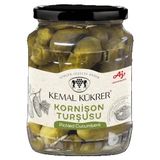 KEMAL KÜKRER Kornişon Turşu Salatalık Cam Kavanoz 350 gr
