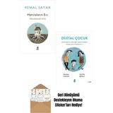 Kemal Sayar 2 Kitap Set / Hatıraların Evi + Dijital Çocuk + Okuma Sticker'ları