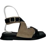 Kemal Tanca 862 M-634 Kadın Hakiki Deri Sandalet - Vizon Süet