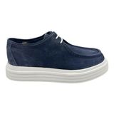 Kemal Tanca 863 21062-4 Lacivert Süet Erkek Casual Ayakkabı