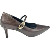 Kemal Tanca 870 003 Kadın Topuklu Ayakkabı Stiletto - Kahve