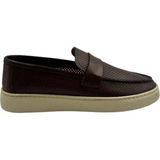 Kemal Tanca 878 4204 Erkek Hakiki Deri Casual Ayakkabı - Kahve