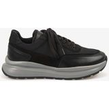 Kemal Tanca Erkek Eva Taban Hakiki Deri Bağcıklı Spor & Sneaker Ayakkabı 25370 - Siyah