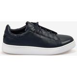 Kemal Tanca Erkek Eva Taban Hakiki Deri Casual Spor & Sneaker Ayakkabı 4444 - Lacivert