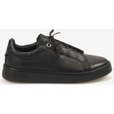 Kemal Tanca Erkek Eva Taban Hakiki Deri Casual Spor & Sneaker Ayakkabı 4444 - Siyah