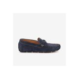 KEMAL TANCA Erkek Kauçuk Taban Lacivert Süet Loafer Ayakkabı A9407