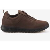Kemal Tanca Hakiki Deri Erkek Erkek Spor Sneaker Ayakkabı 2537 - Kahve