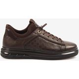 Kemal Tanca Hakiki Deri Erkek Spor & Sneaker Ayakkabı 2414 - Kahve