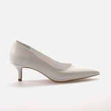 Kemal Tanca Kadın Topuklu Ayakkabı 1122 - Beyaz