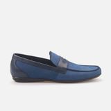 Kemal Tanca Lacivert Erkek Deri Loafer 241KTE924 255-1