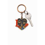 Kemer Anahtarlık | Kalp Figürlü Metal Anahtarlık | Cüzdan & Ev Anahtarlığı (8 cm)