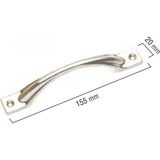 Kemer Krom 140 mm Kulp Lüks Country Mutfak Mobilya Dolap Çekmece Kulpu