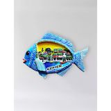 Kemer Polyester Kabartmalı Magnet 8,5 X 6 Cm Dekoratif Hediyelik Buzdolabı Süsü (Kod:1758)