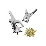 Kemer ve Perçin Delme Pensesi, 2 Parça Set, DMX4550 - standart