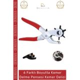 #Kemerdelici Deri Ayakkabı Saat Kordonu Hobi Profesyonel Hassas Döner Delme Pensesi Kemer Delici