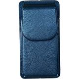 Kemere Takılan Siyah Xl Boy Mıknatıslı Dikey Telefon Kılıfı Uyumlu