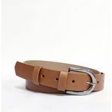 Kemerix Kadın Siyah Klasik Kemer İM00214 - 2XL - Açık Taba