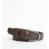 Kemerix Kadın Siyah Klasik Kemer İM00214 - 2XS - Acı Kahve