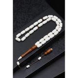 Kemik-Kuka Tesbih 6 X 12 Mm Kapsül Kesim T-1886