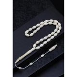 Kemik Tesbih 6 X 10 Mm Arpa Kesim
