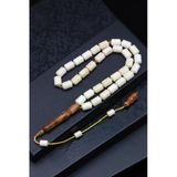 Kemik Tesbih 7 X 11 Mm Kapsül Kesim - T-1821