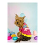 Kemique Hediye Paketli, Anneler Günü, I Love Mom Pink,oval Yaka Tişört Köpek Kıyafeti,elbisesi Anneler Günü,