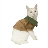 Kemique Komando Polo Yaka Tişört Kedi Kıyafeti Kedi Elbisesi XXL