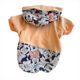 Kemique Minnie Pink Sweatshirt Kapşonlu Kedi Kıyafeti Kedi Sweatshirt L