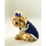 Kemique Navy Sports Atlet Köpek Kıyafeti Köpek Elbisesi S