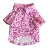 Kemique Pink Leo Cutie Polo Yaka Tişört Köpek Kıyafeti