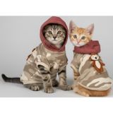 Kemique Safari Friends Kapüşonlu Kedi Sweatshirt – Küçük Irklar