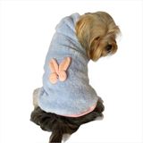 Kemique Softie Blue Bunny Kapşonlu Sweat By Köpek Kazağı