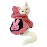 Kemique Student Rabbit Sweatshirt Kedi Kıyafeti Kedi Elbisesi XXL