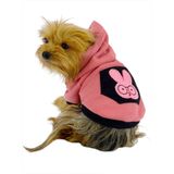 Kemique Student Rabbit Sweatshirt Köpek Kıyafeti Köpek Elbisesi XL