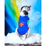 Kemique Superman Tişört Büyük Irk Köpekler İçin Duall 8XL