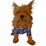 Kemique Turuncu Balonlu Penye Tulum Köpek Tulumu Köpek Elbisesi M
