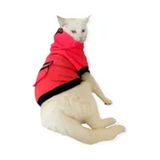 Kemique XL Pembe Pink Stars Kapşonlu Sweatshirt Kedi Kıyafeti