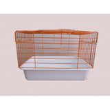 Kemirgen Kafesi Turuncu Renk (Tavsan Guineapig) Buyuk Boy