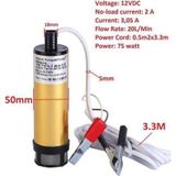 KEMOS DELİCE 12 VOLT ALÜMİNYUM DALGIÇ TİPİ MAZOT- SIVI AKTARMA POMPASI(FİLTRELİ)