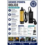 Kemos Delice 220-12 Volt Dalgıç Adaptörlü Mazot-Su-Süt Aktarma(Sıvı Transfer) Pompası