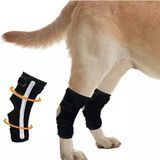 Kemsad 1 Adet Köpekler Için Esnek Parçalı Bandaj. Karpal, Diz Ekleminde. Patileri Zayıflayan Köpekler Için - XL - Siyah