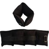 Kemsad 2 Adet El ve Ayak Fizik Tedavi, Kum Torbası (Seçilen Ağırlıkta 2 Adet) - 0,25 kg x 2 Adet - Siyah