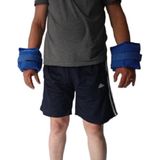 Kemsad 2 Adet El ve Ayak Fizik Tedavi, Kum Torbası (Seçilen Ağırlıkta 2 Adet) - 1,5 kg x 2 Adet - Mavi